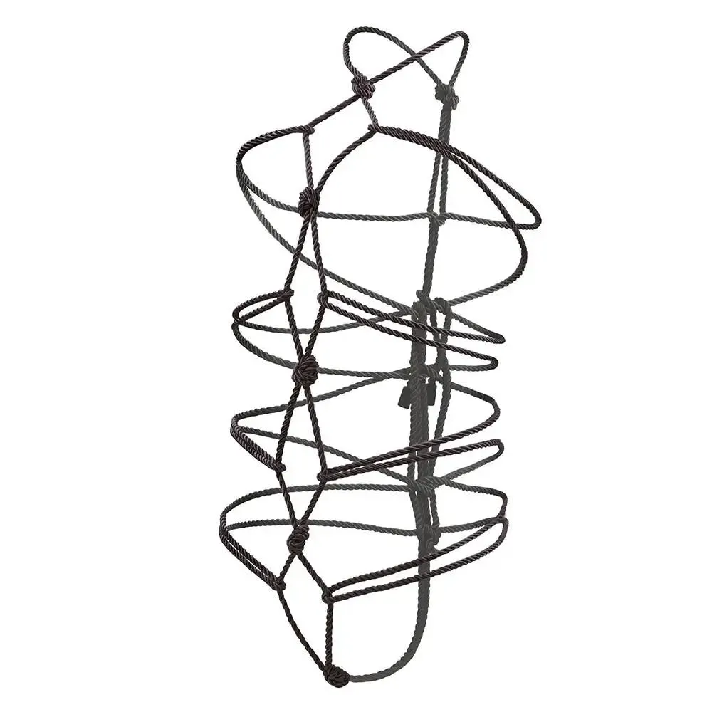 10 Metres California Cotton Black Bondage Rope for Bdsm Couples