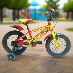12" SunrAce Bicycle | Yellow/Red