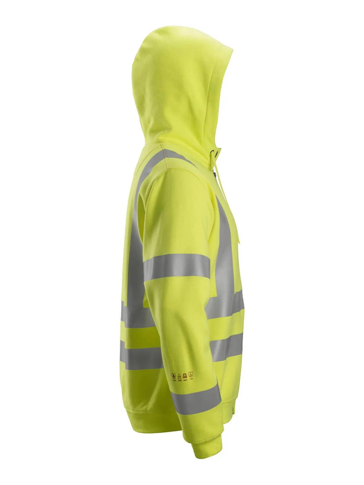 2865&#x20;High&#x20;Vis&#x20;Hoodie&#x20;with&#x20;Zip&#x20;Fireproof&#x20;ProtecWork&#x20;-&#x20;Snickers