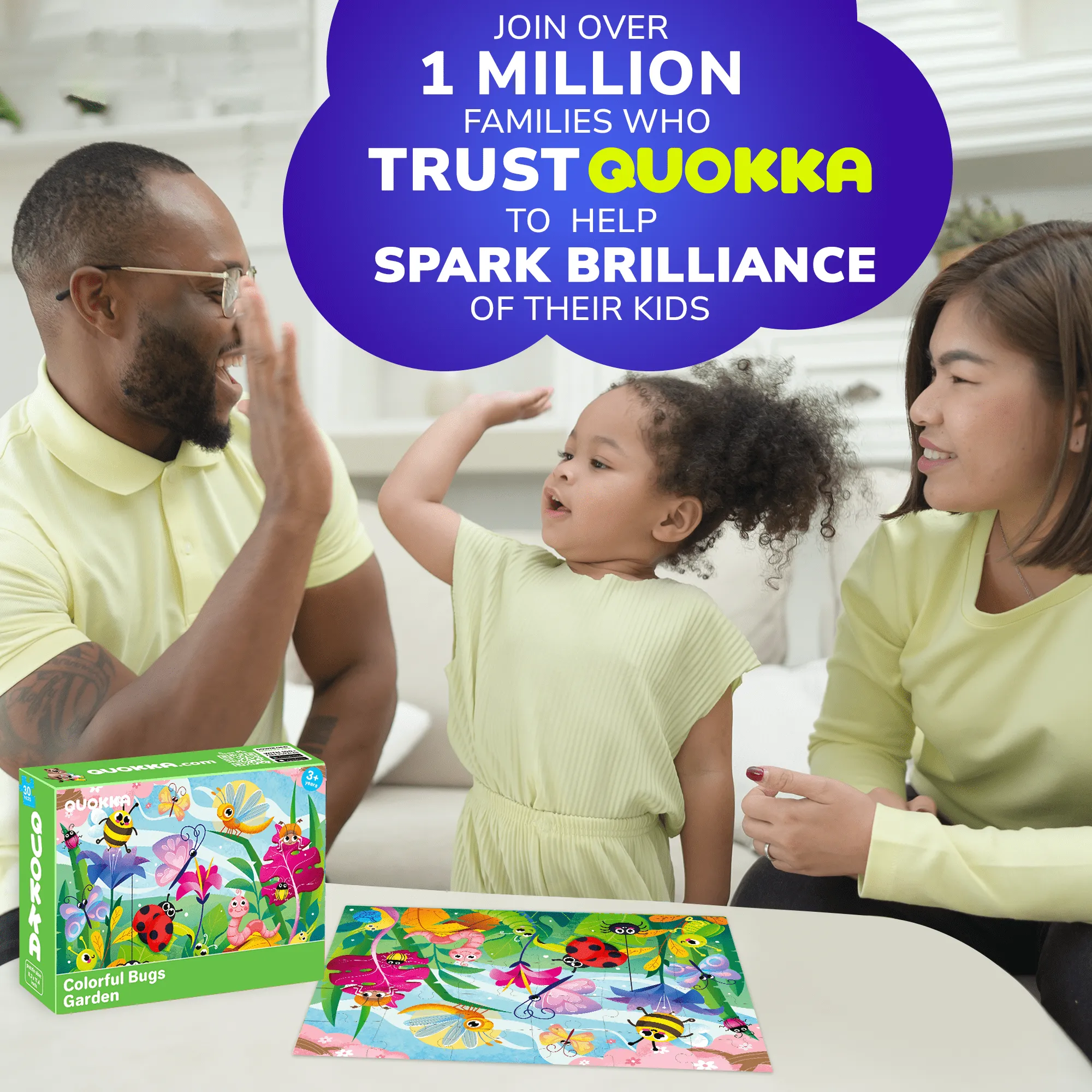 30 Pcs Jigsaw Puzzles for Kids | Bugs