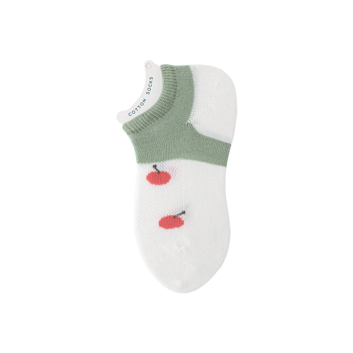 Above The Cloud Thin Mesh Breathable Girl 5pcs Ankle Socks Set