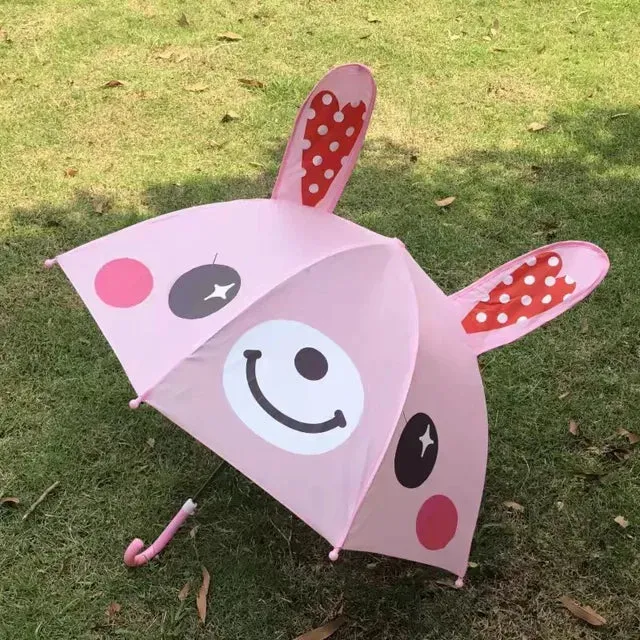 Adorable 3D Ear Umbrella: Perfect for Playful Kids