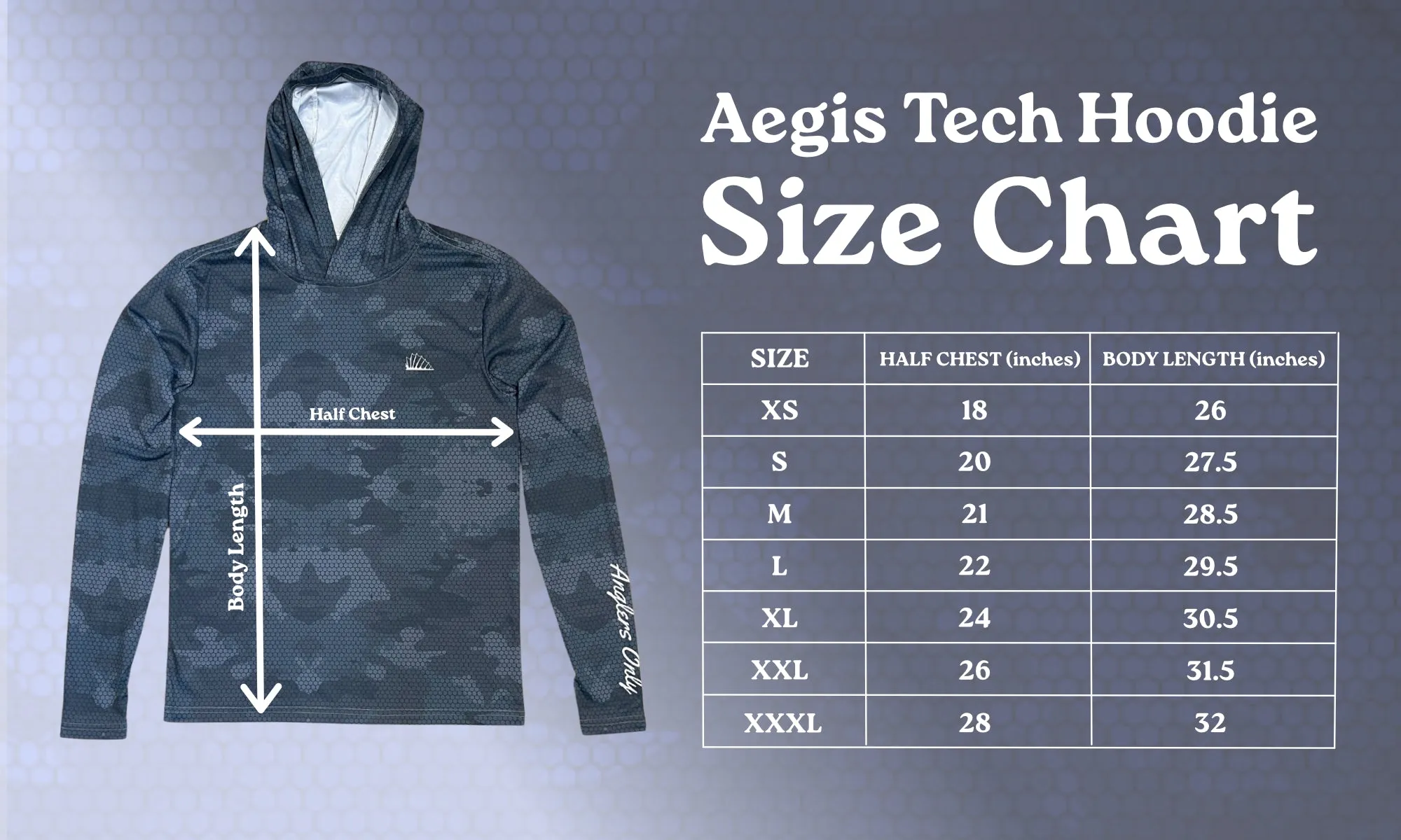 Aegis UPF50  Sun Hoodie