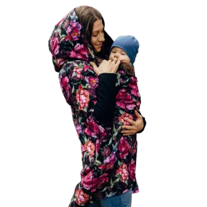 Babywearing Hoodie Peony by LennyLamb