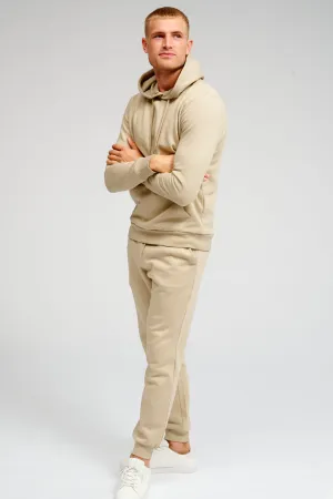 Basic Sweatsuit w. Hoodie (Dark Beige) - Package Deal