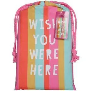 Beach TOWELS with matching travel bag Large thick microfiber 63 x 31 Quick dry 10 Styles