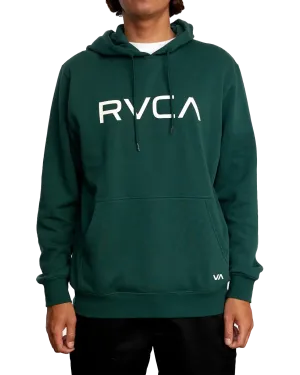 Big RVCA Hoodie in Hunter Green
