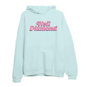 Blue Heart Frame Hoodie