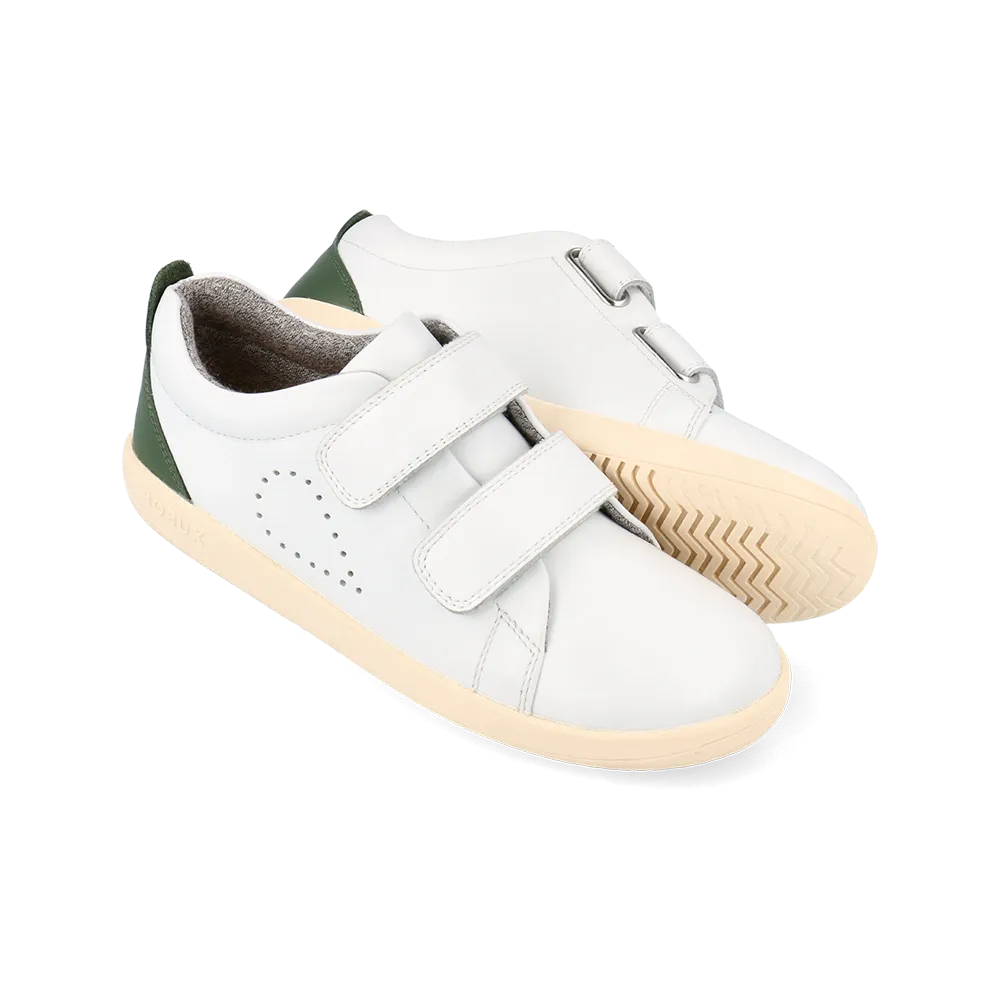 Bobux Kid  Grass Court White   Forest