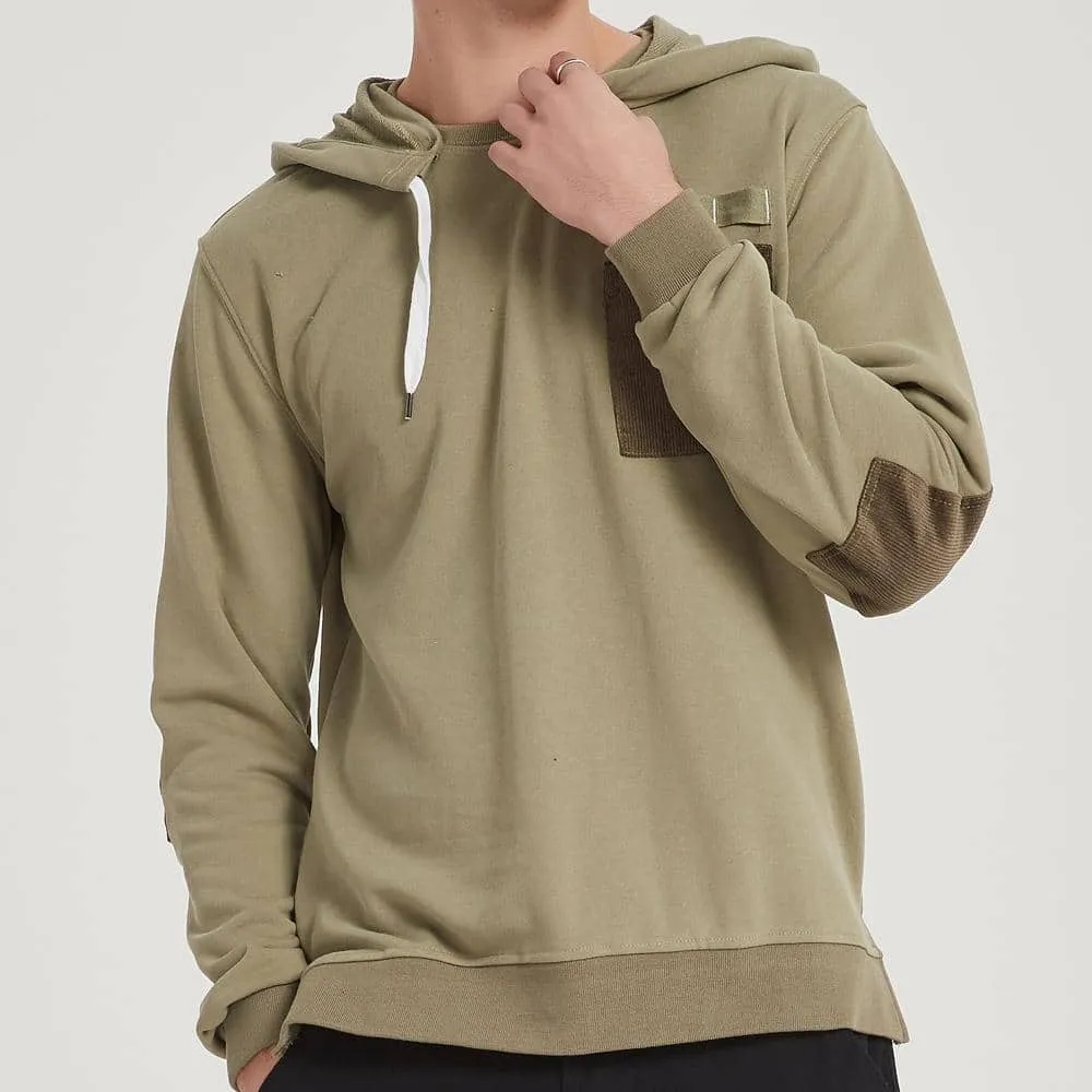 Boysnextdoor Patchwork Hoodie Green