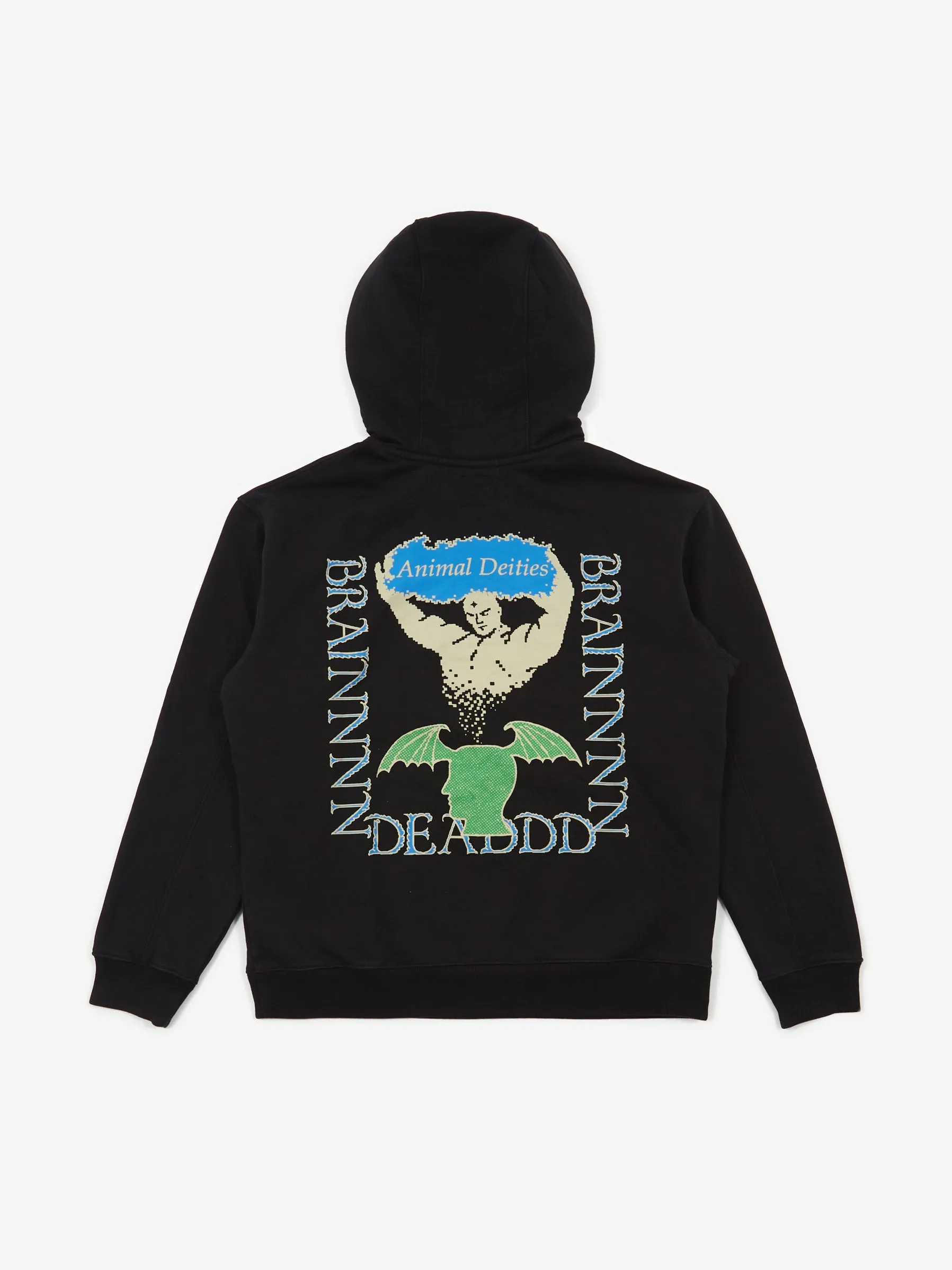 Brain Dead Animal Dieties Hoodie - Black