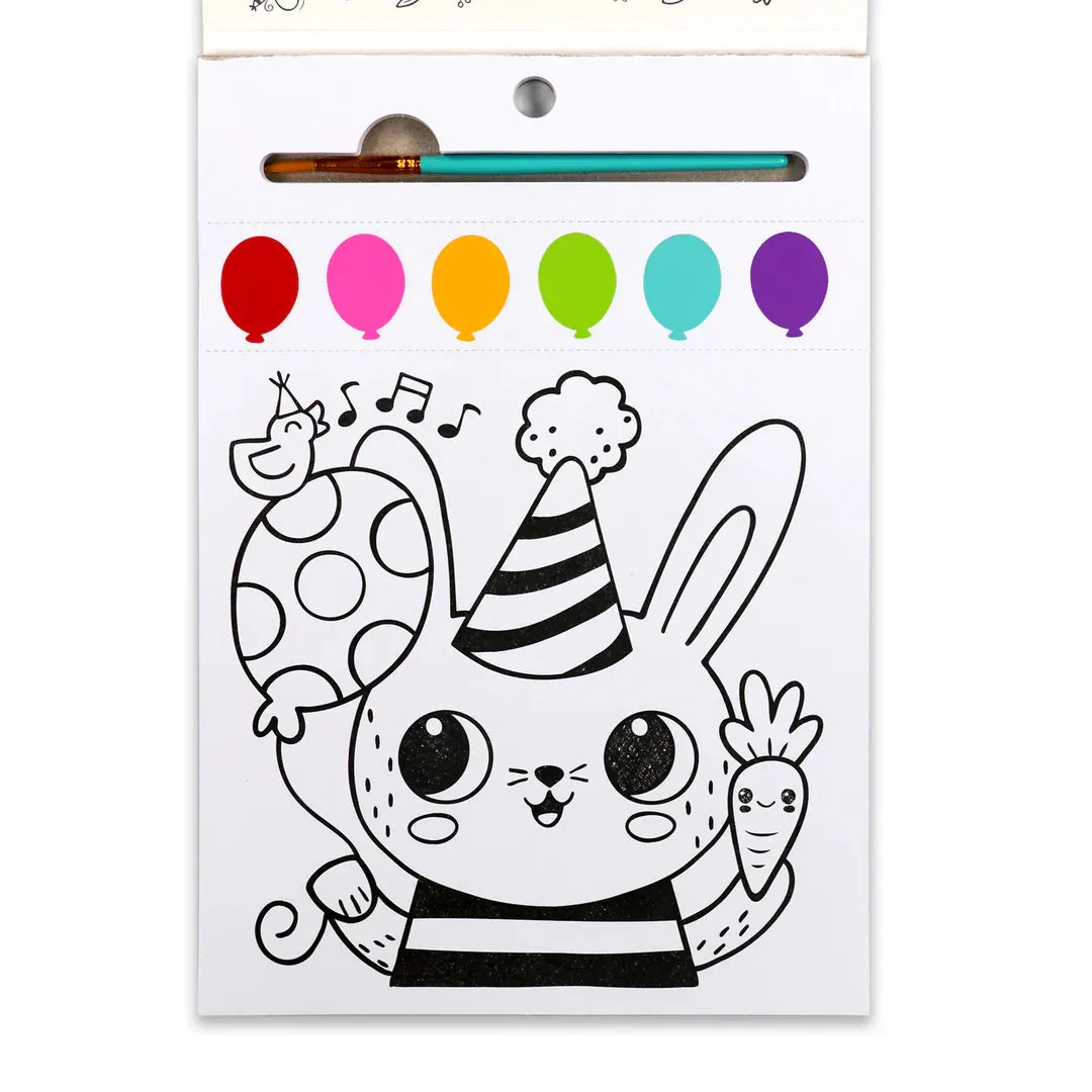 Bright Stripes - Paint Pages - Party Animals