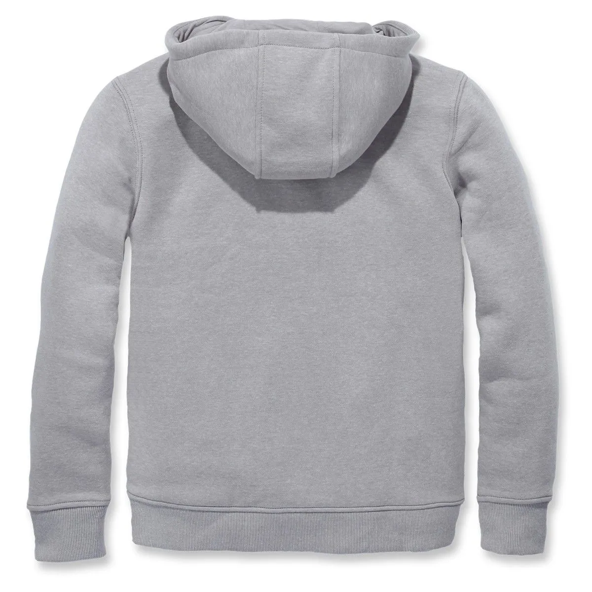 Carhartt&#x20;102788&#x20;Clarksburg&#x20;Full&#x20;Zip&#x20;Hoodie&#x20;-&#x20;Asphalt&#x20;Heather
