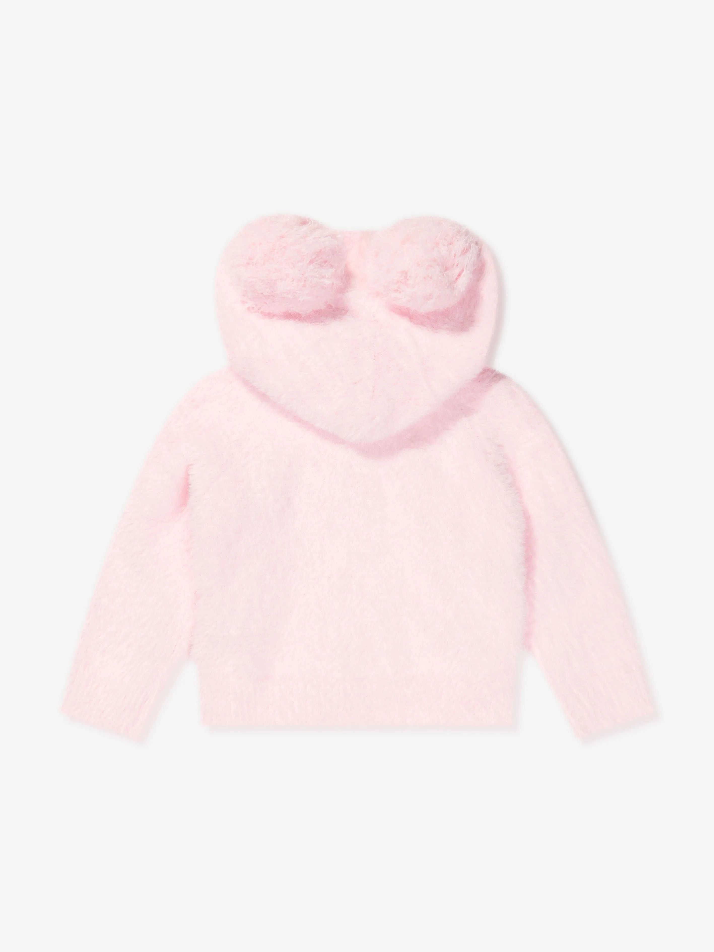 Chiara Ferragni Baby Girls Fluffy Zip Up Hoodie With Ears