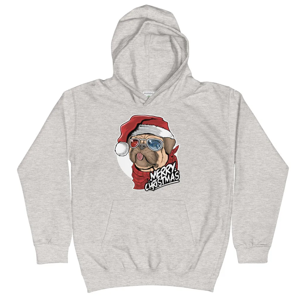 Christmas Dog Kids Hoodie