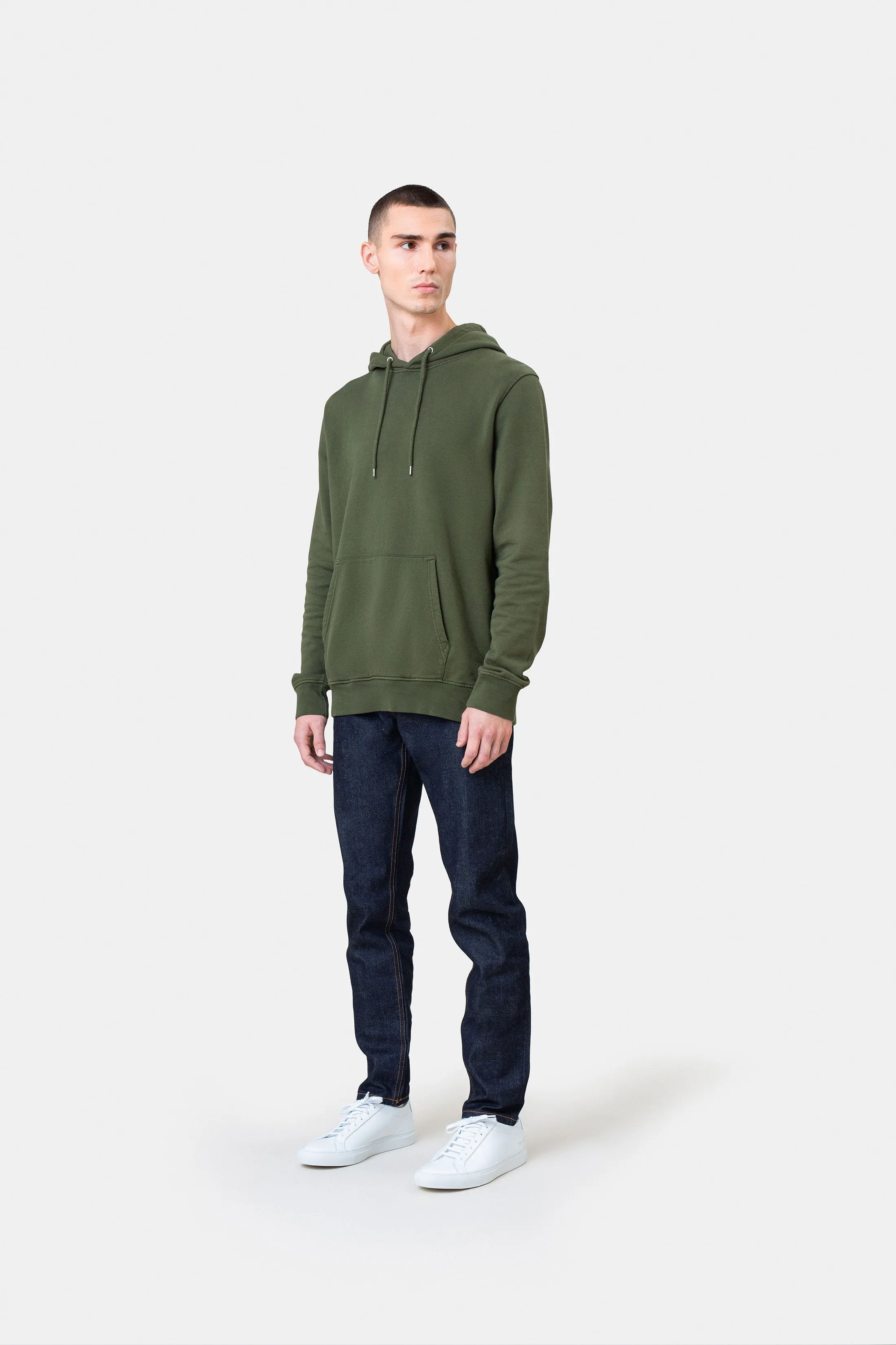 Classic Organic Hood - Powder Blue
