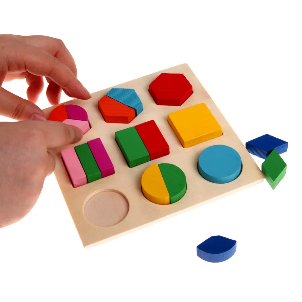 Colorful Geometry Shape Puzzle