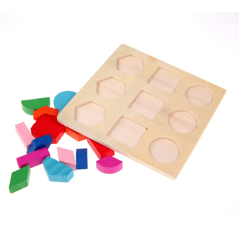 Colorful Geometry Shape Puzzle