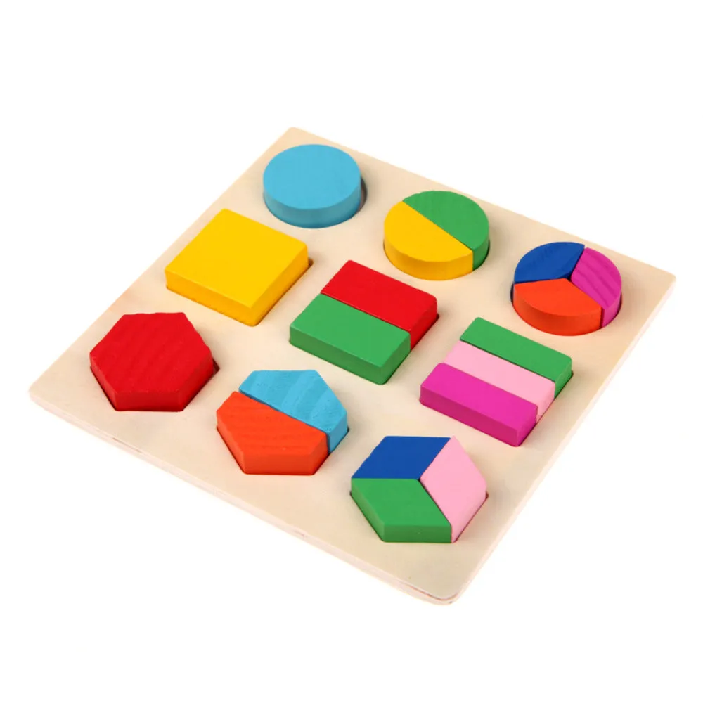 Colorful Geometry Shape Puzzle
