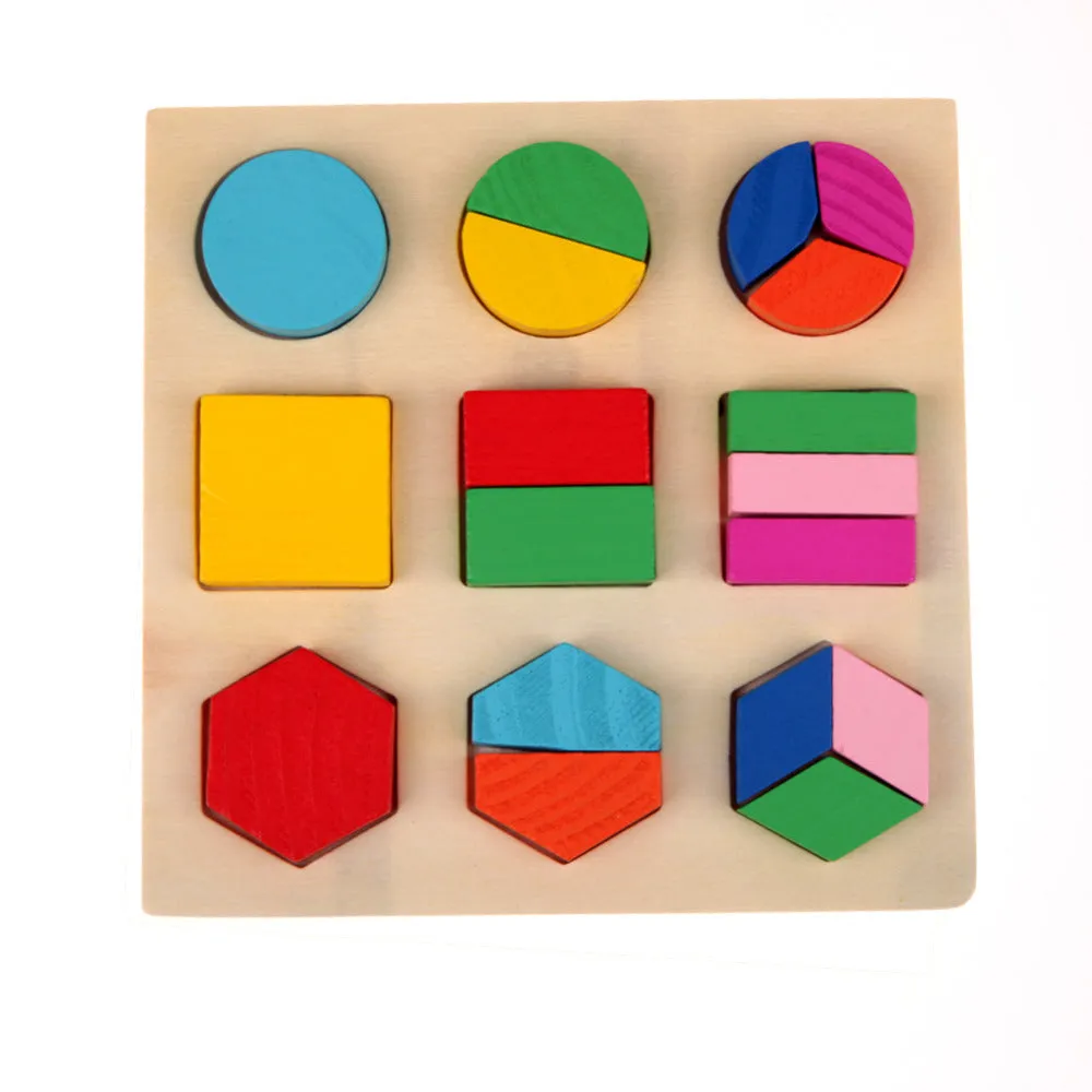 Colorful Geometry Shape Puzzle