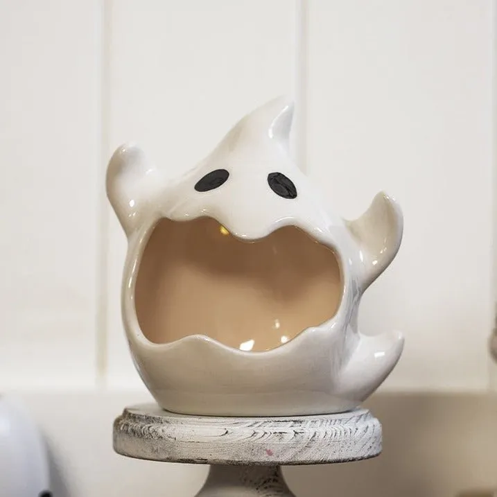 Cute Ghost Halloween Candle Holder