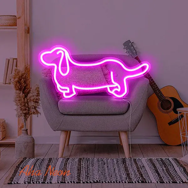Dachshund Neon Sign