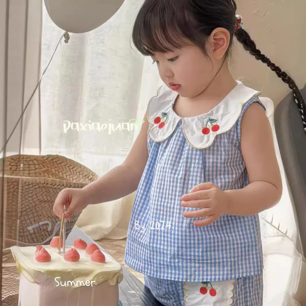DXJ Kid's Solid Color Hoodie Set