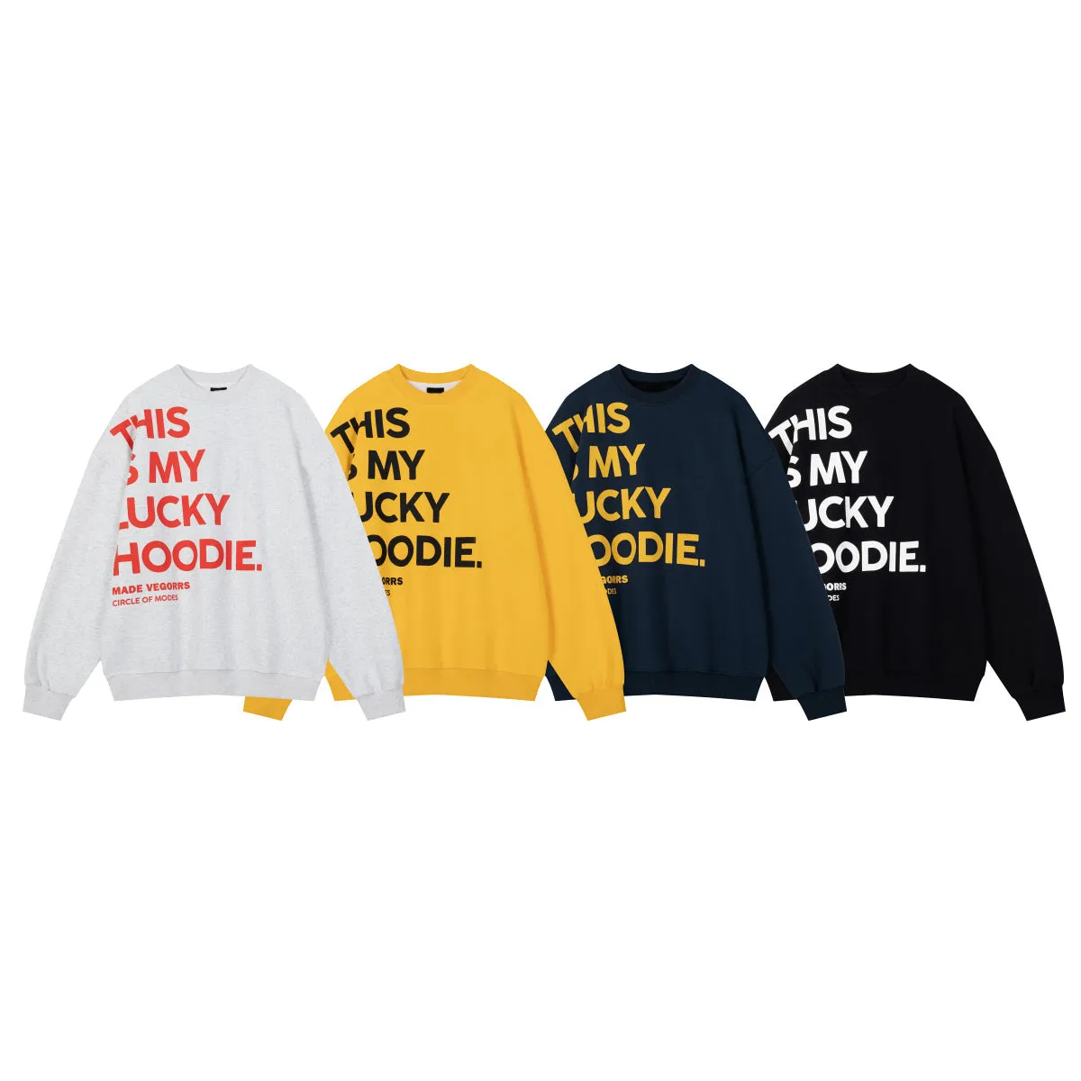 Faire Echo lucky featured bright sweatshirt