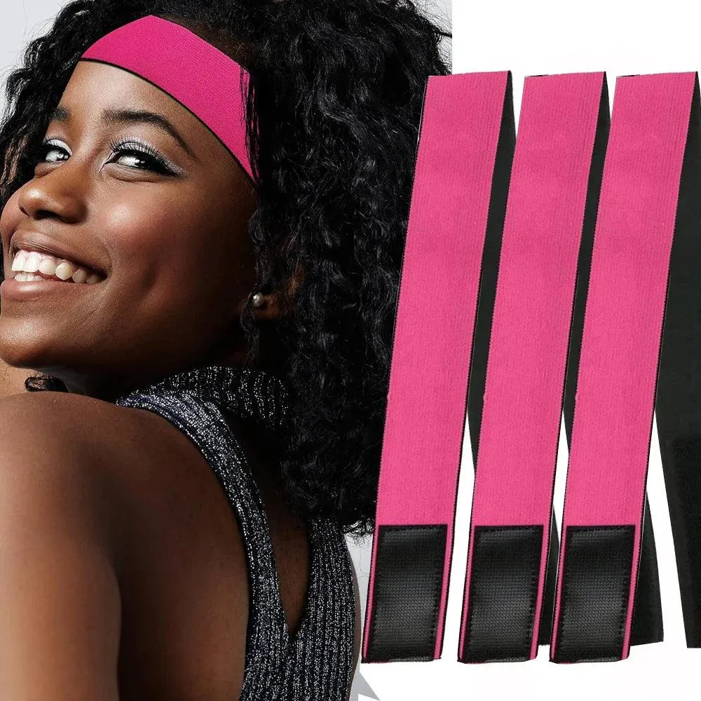 Fashion Hair Elastic Band: Secure Adjustable Headband for Women's Wigs