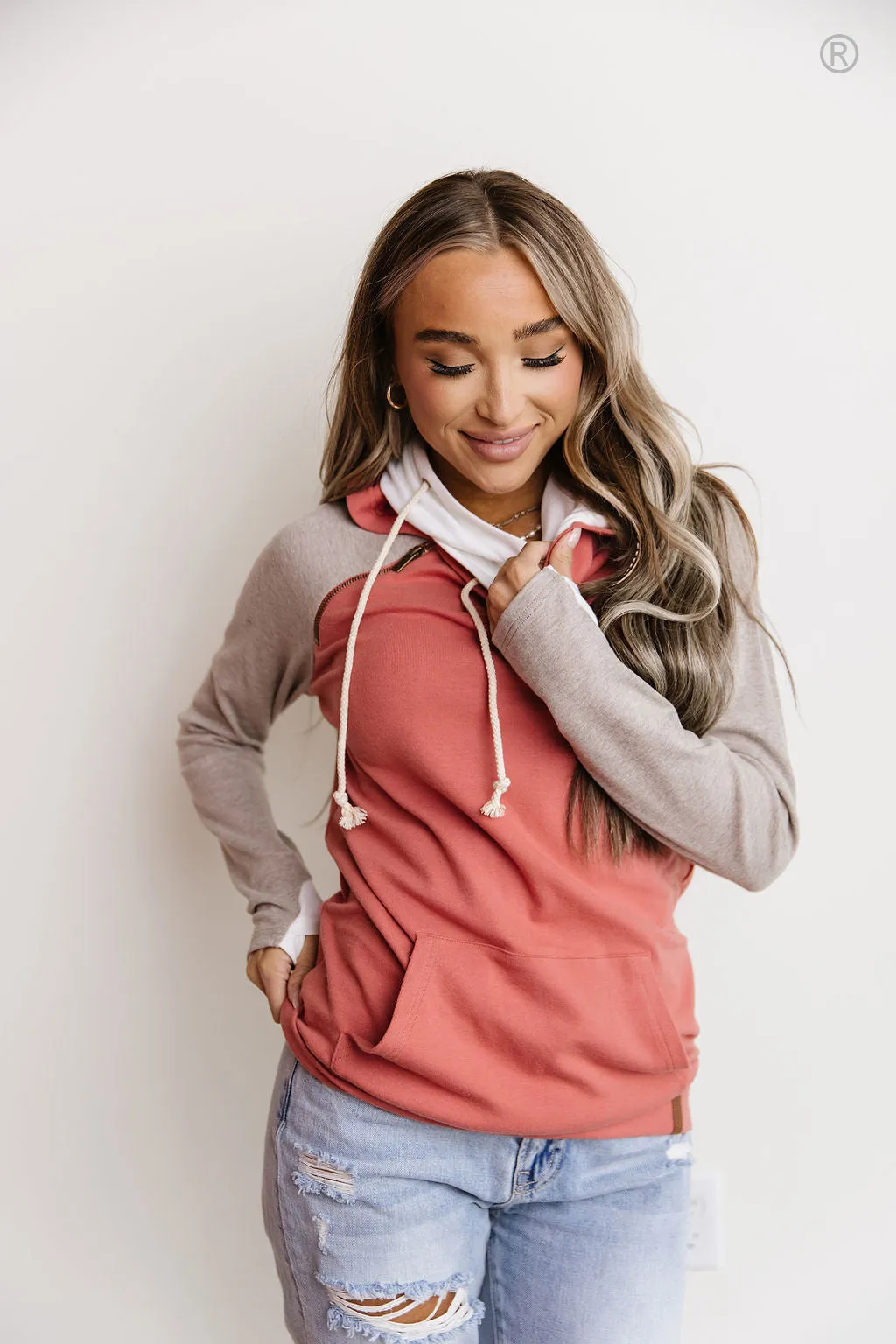 *FINAL SALE* DoubleHood Sweatshirt (Simply Spring)