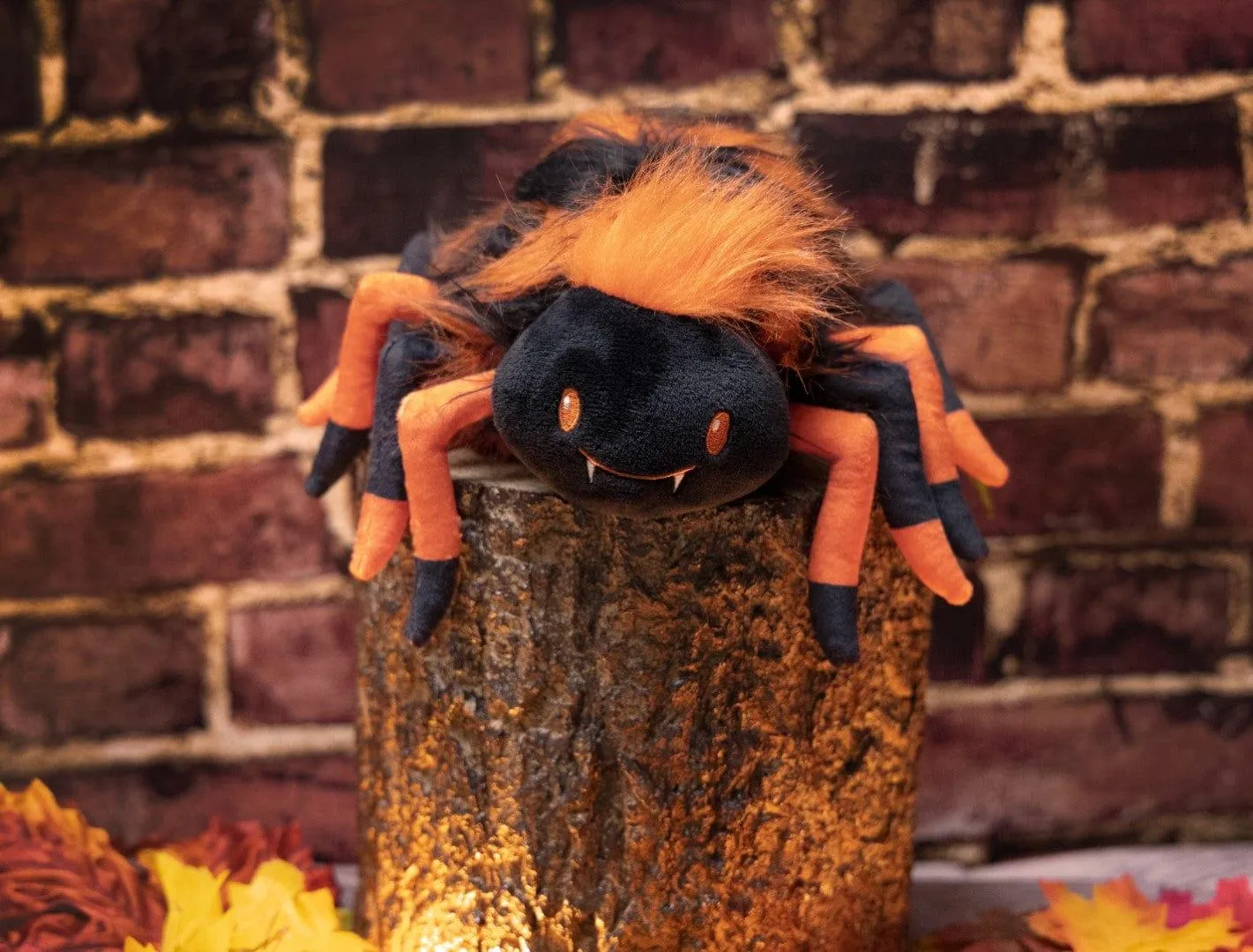 Fonzie the Fuzzy Spider Plushie