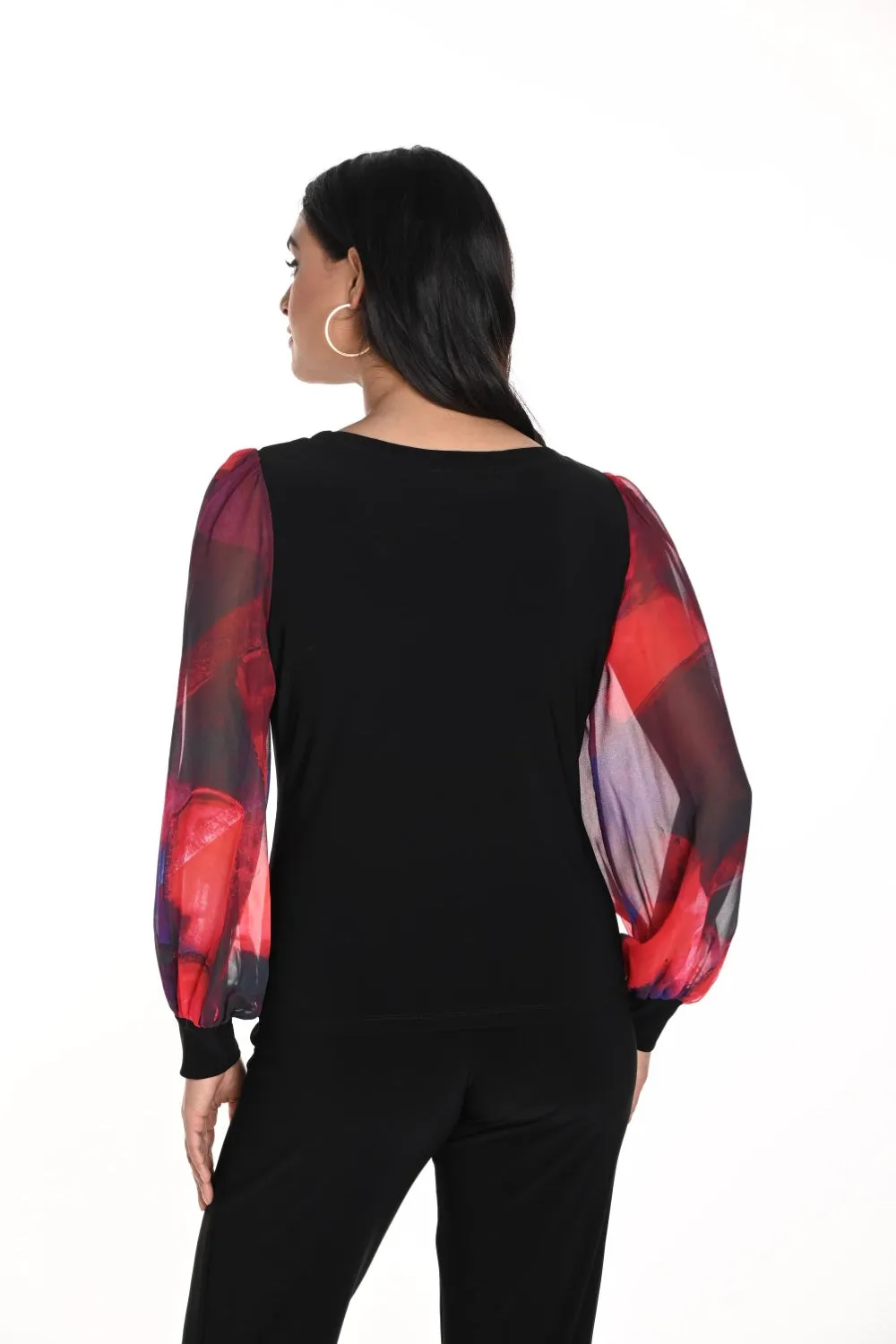 Frank Lyman Top 243244 Black/Red