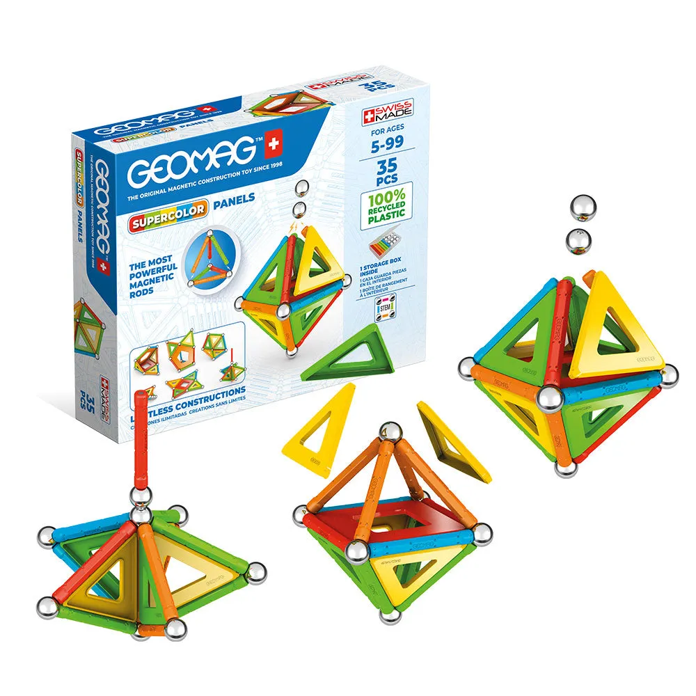 Geomag Supercolor Panels 35pc Set