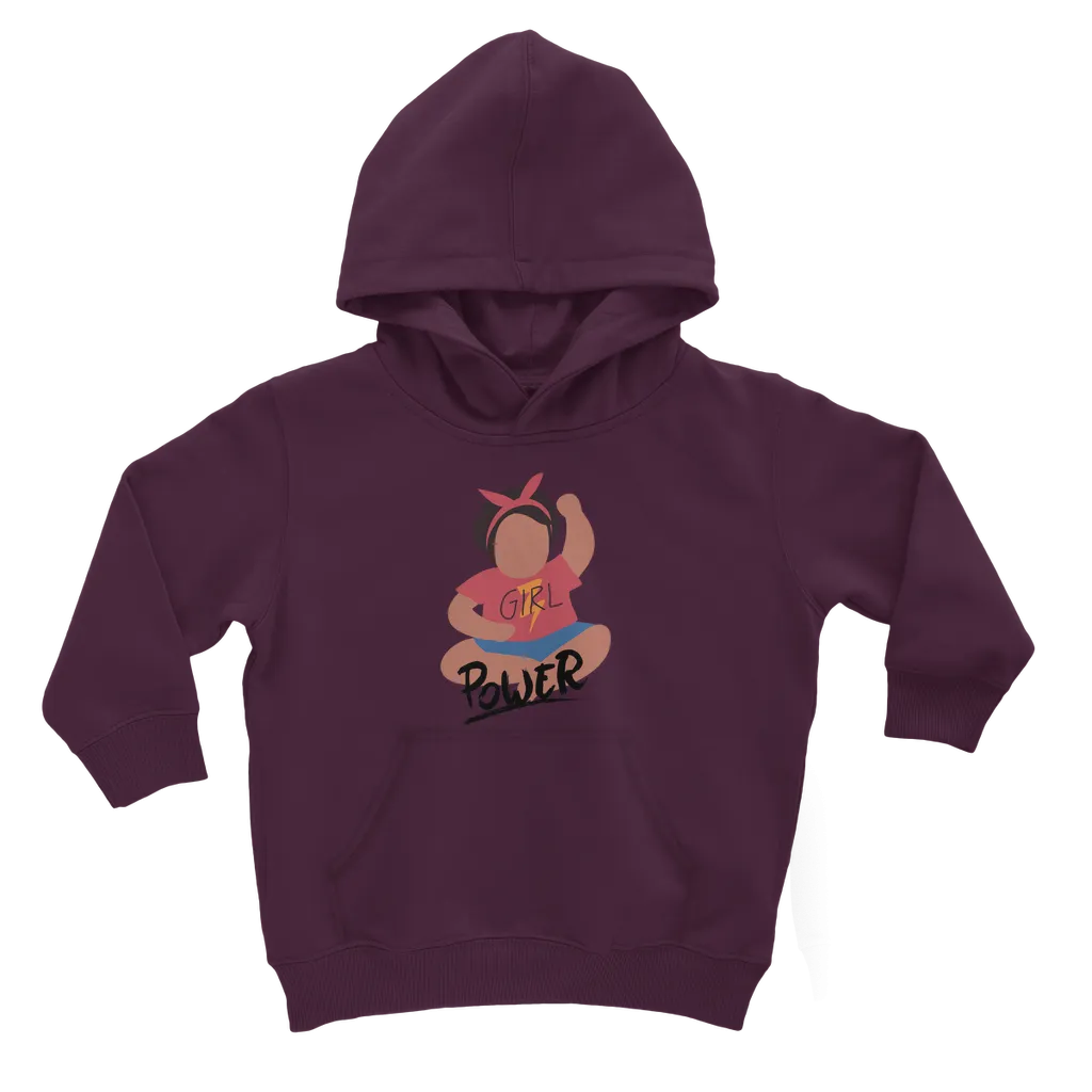 Girl Power Classic Kids Hoodie