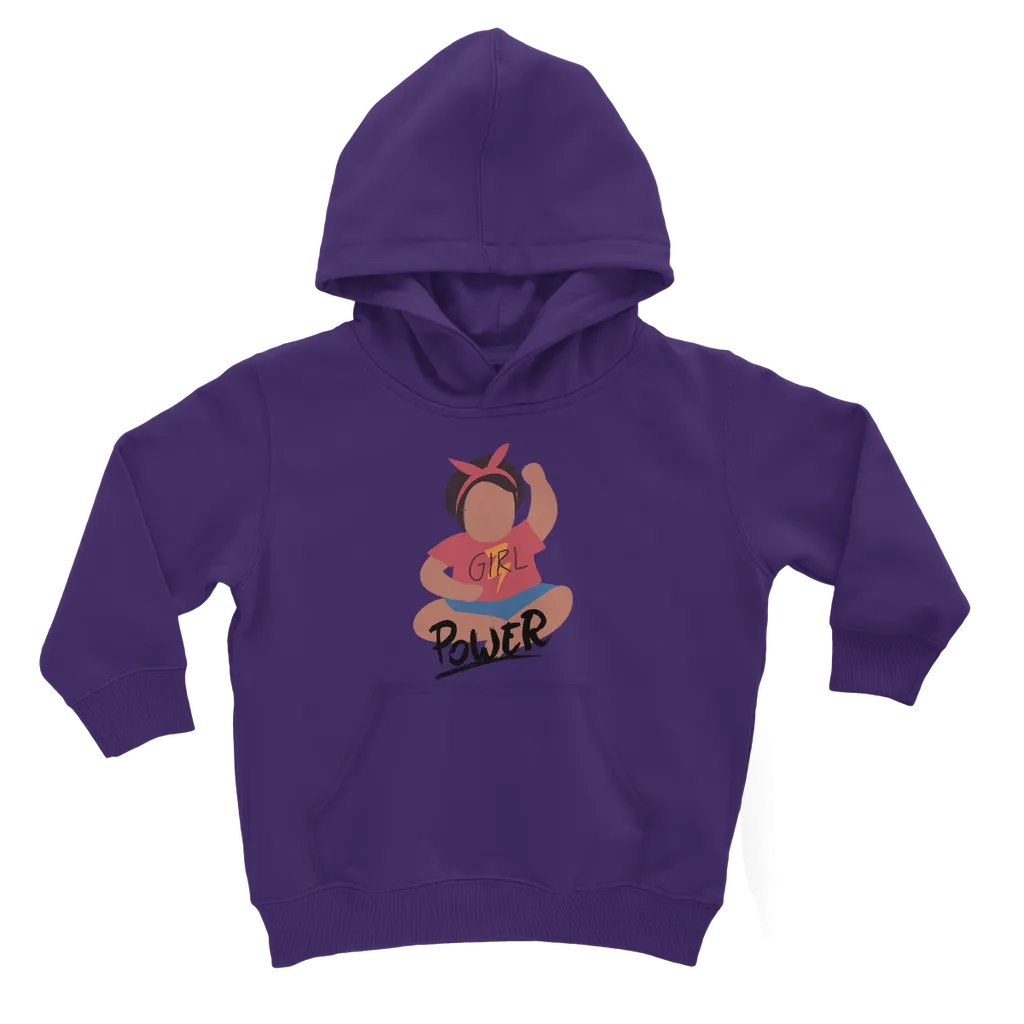Girl Power Classic Kids Hoodie