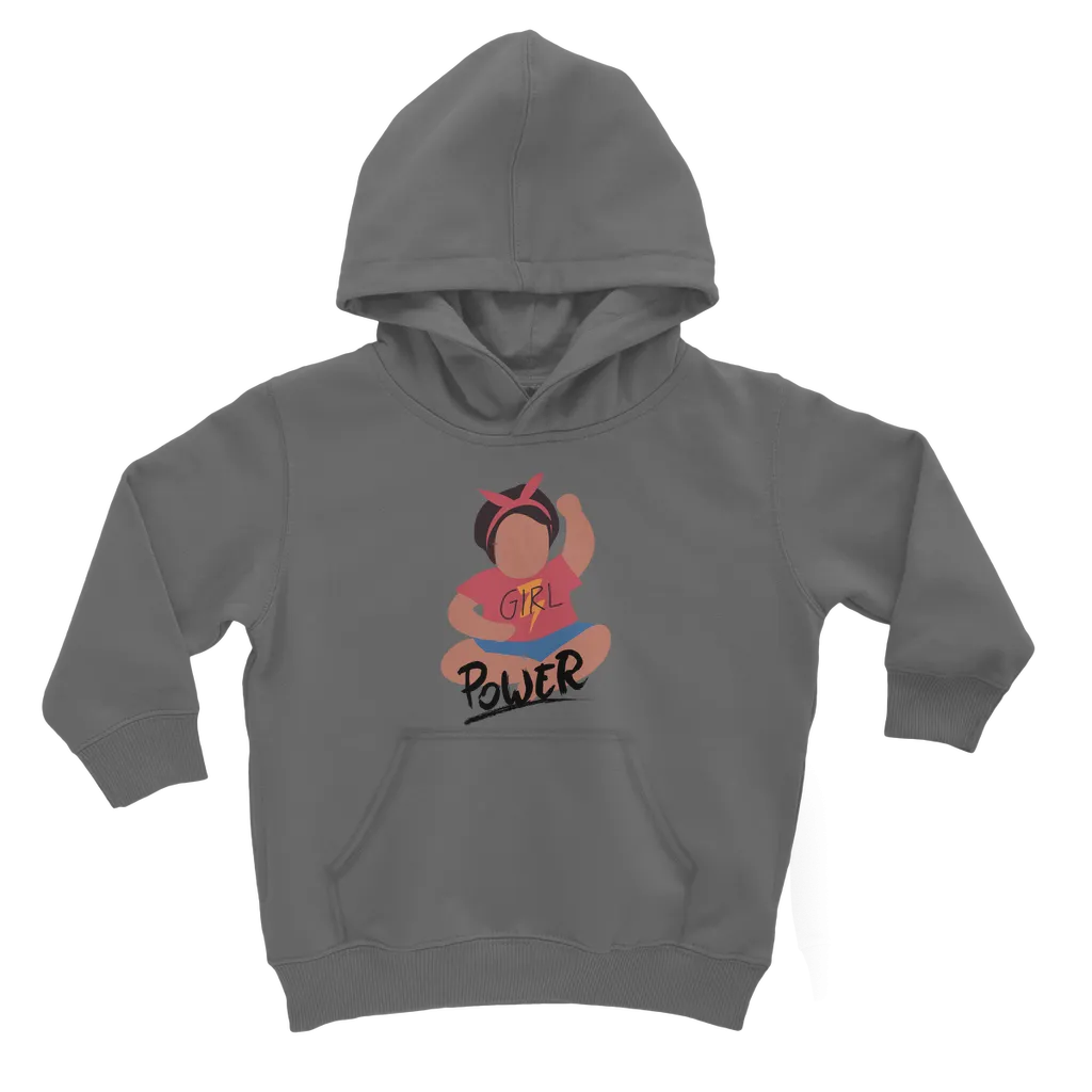 Girl Power Classic Kids Hoodie