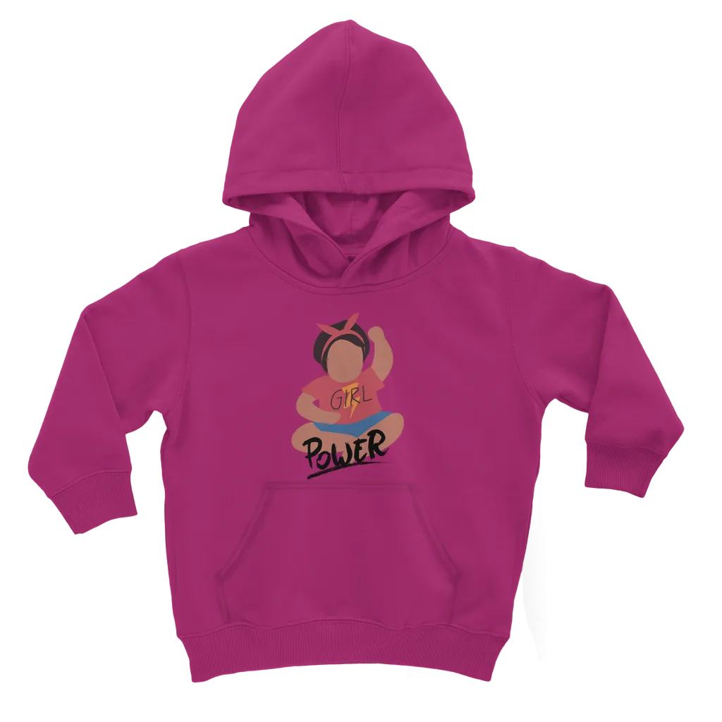 Girl Power Classic Kids Hoodie