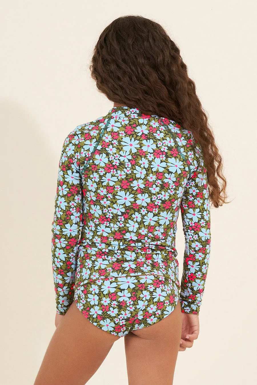Girls Swimsuit Maaji Cherish Rashguard Set