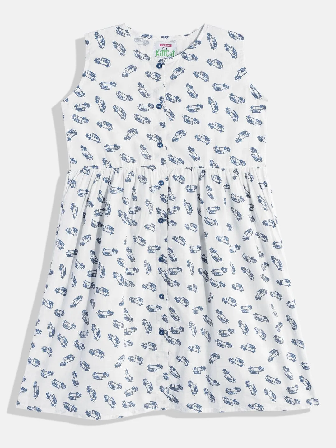 Girls Vroom Vroom Cutie Western Dress
