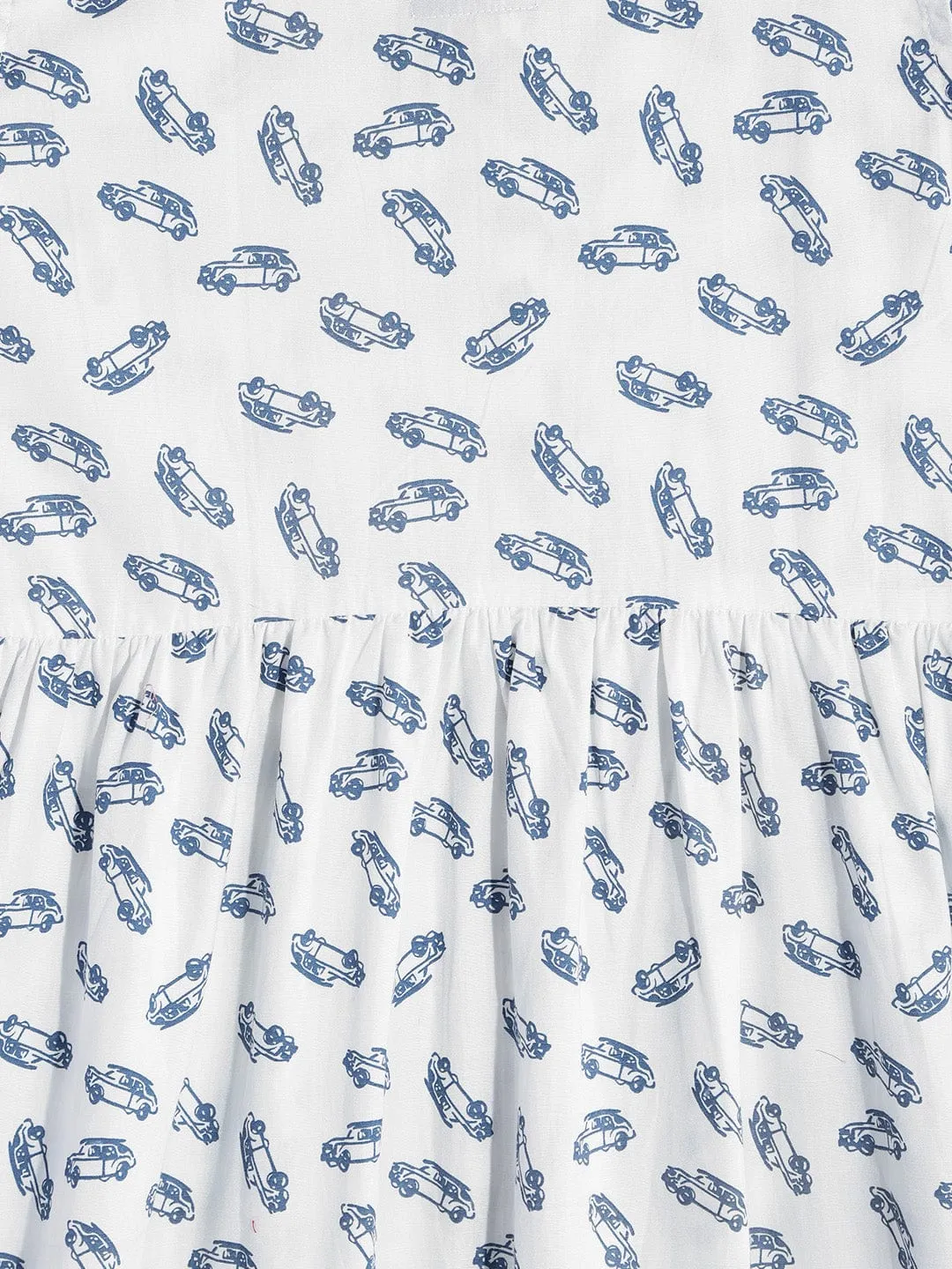 Girls Vroom Vroom Cutie Western Dress