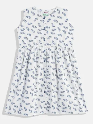 Girls Vroom Vroom Cutie Western Dress