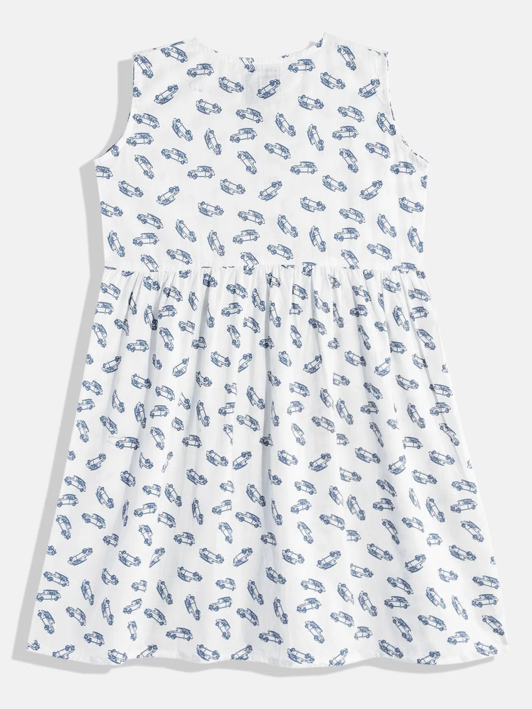 Girls Vroom Vroom Cutie Western Dress