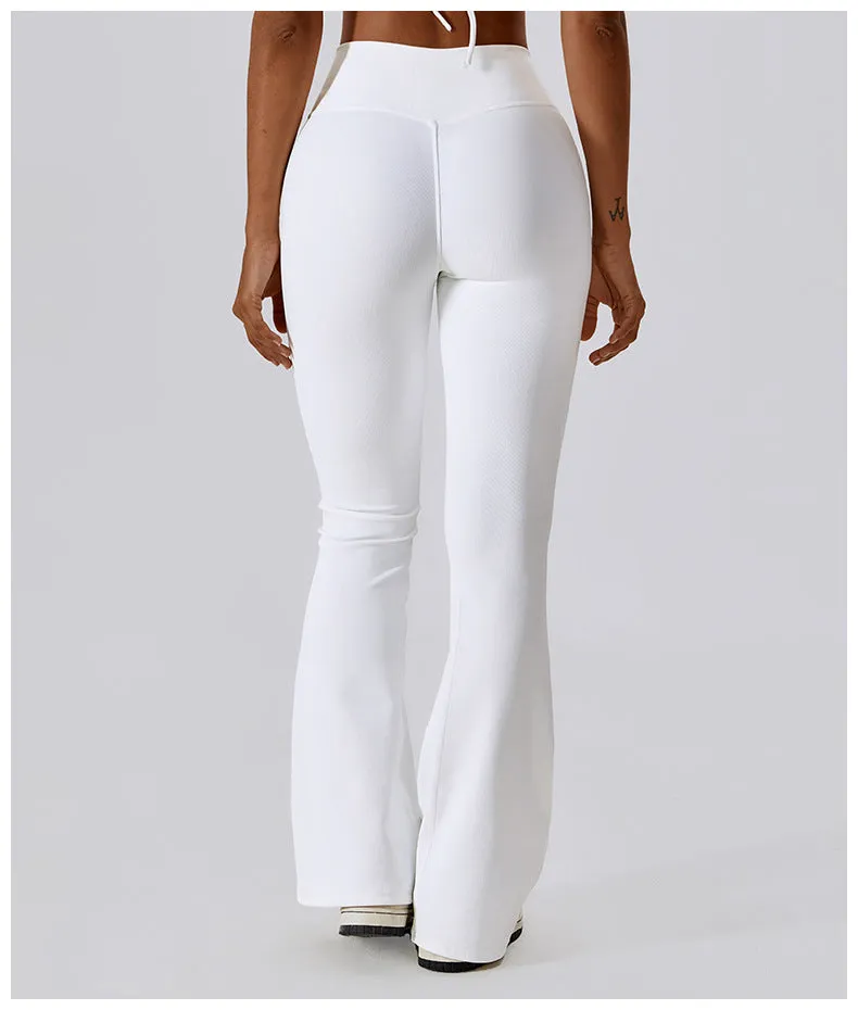High waist criss cross leggings