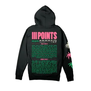 III Points 23 Admat Black Lineup Hoodie