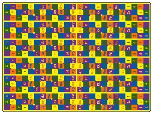 Kids Carpets-ABC123's Kids Activity Rug