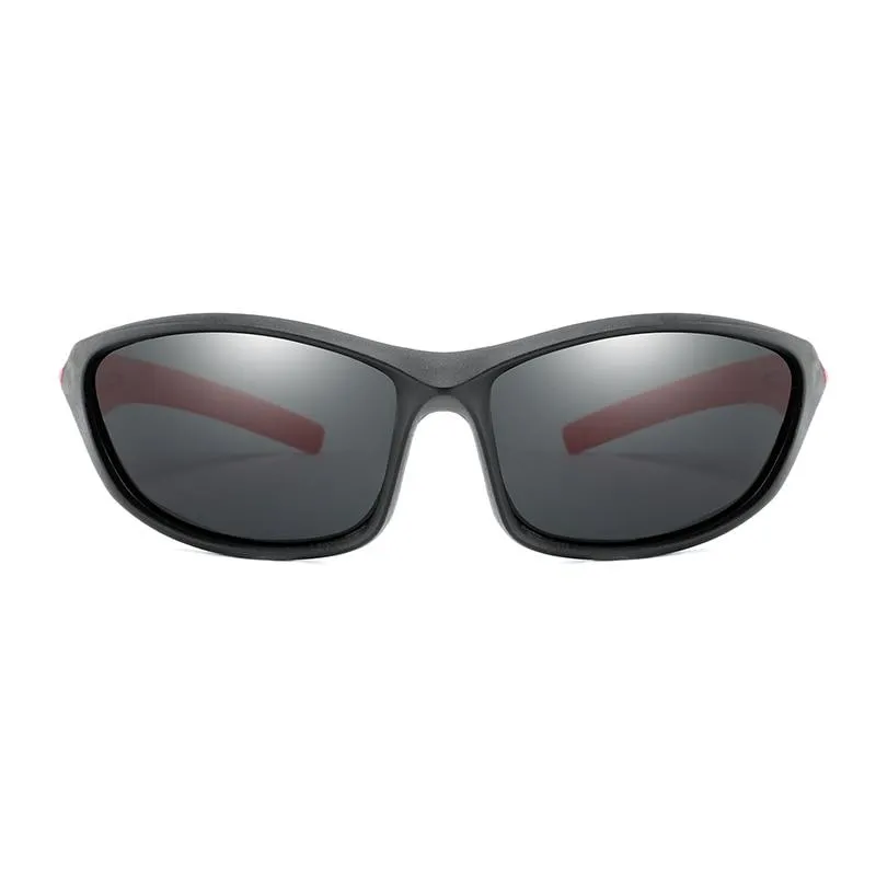 Kids Unisex Polarised Flexible Mirror Sunglasses With Rope