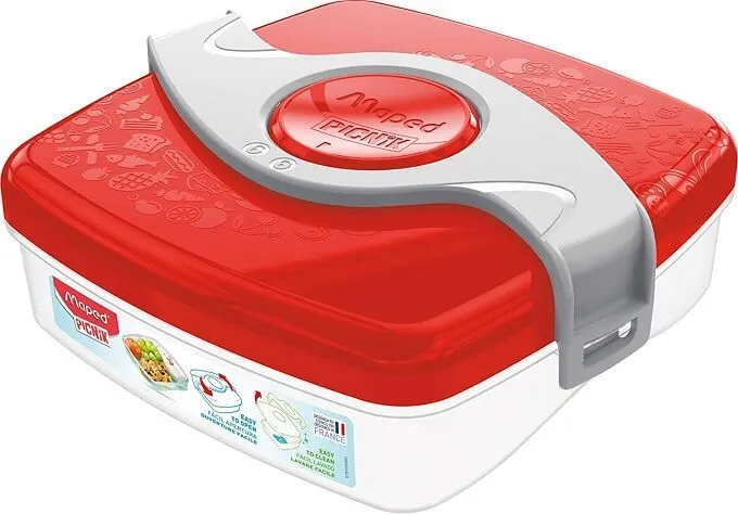 Maped Picnik Origins Kids Snack Box Red