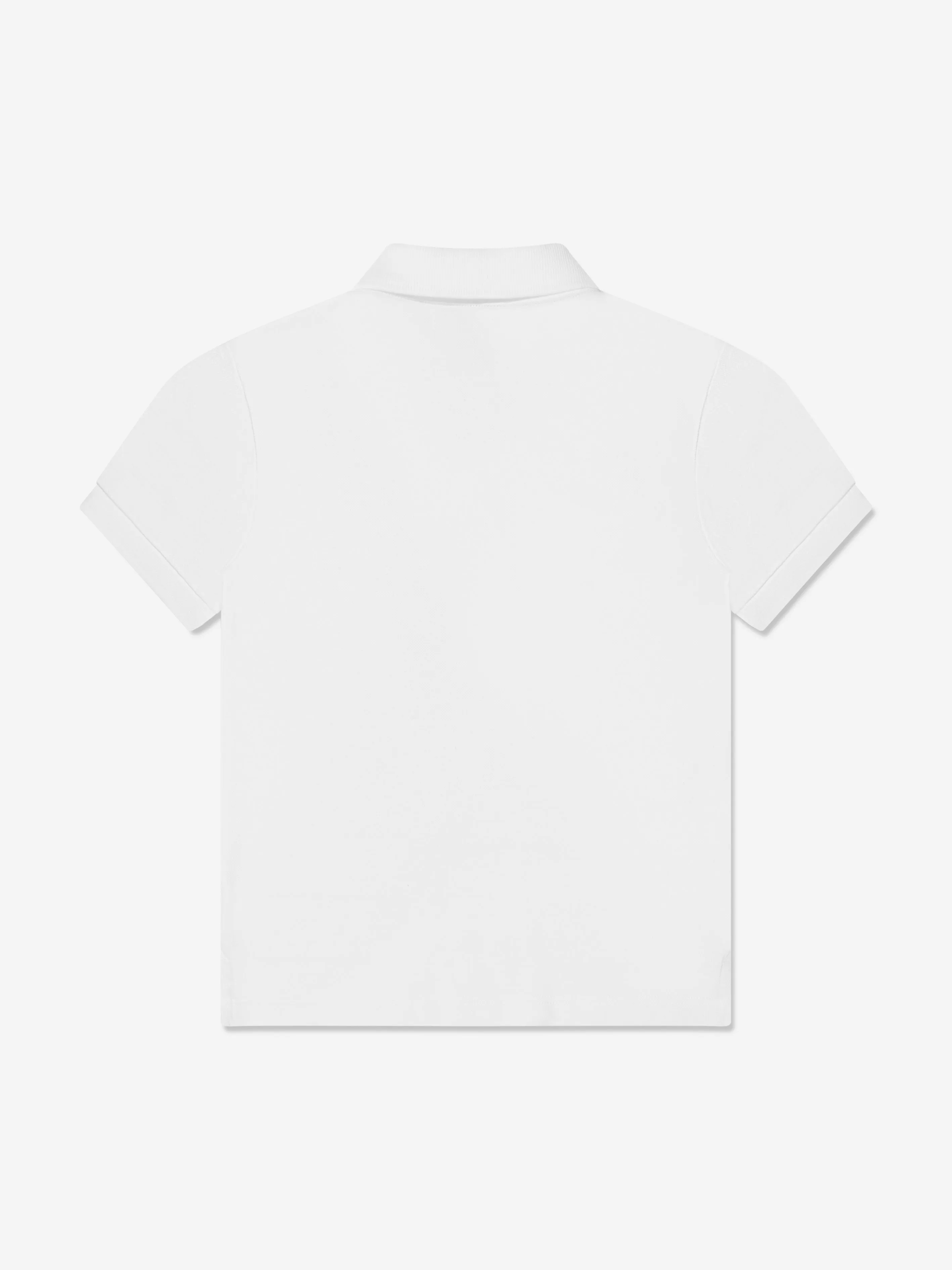 MARC JACOBS Boys Bag Pocket Polo Shirt in White