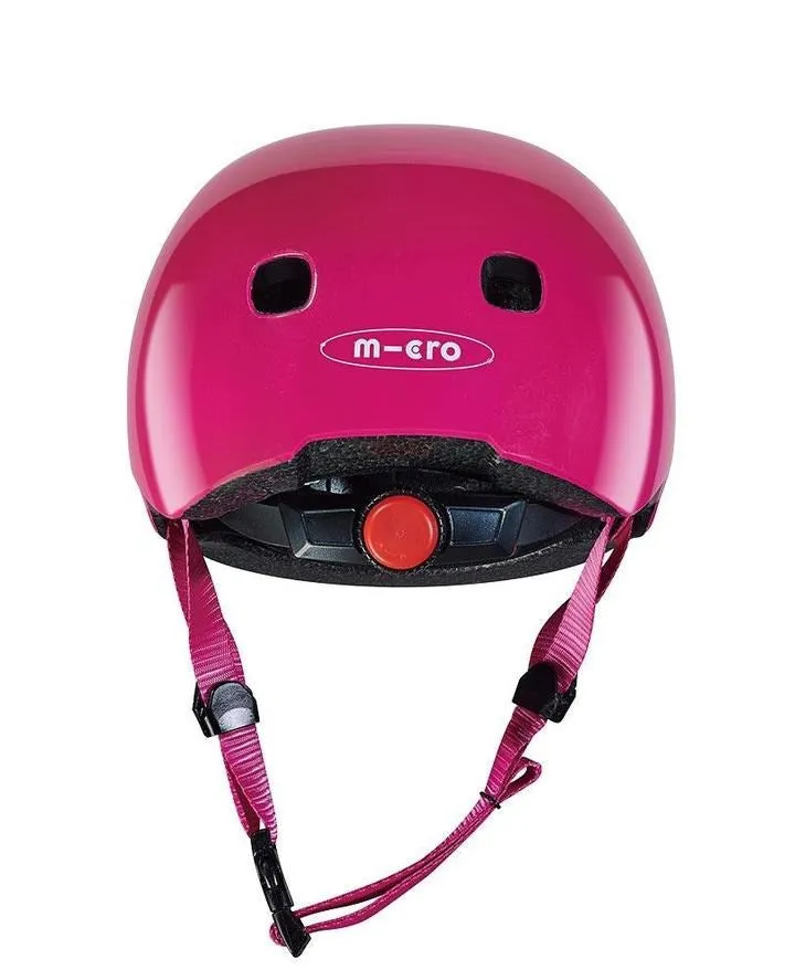 Micro Kids Plain Helmet Pink S