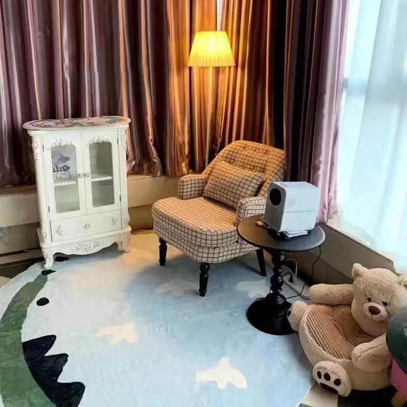 Modern Soft Round Carpet